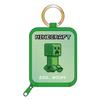 K Company Minecraft Mini Pouch with Carabiner Creeper X W7 X CKMN1-MCT-CP H8.7 D4.7cm