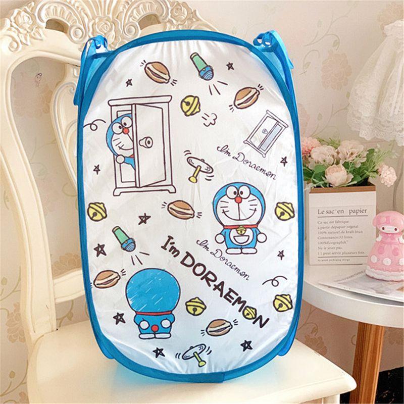 Большая и красочная складная сумка для белья Stitch Sumikkogurashi для компактного хранения