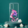 Чехол для телефона Charlie Morningstar H-Hazbin H-Hotel для Samsung Galaxy S24 S25 S23 S22 S21 Plus S24 S25 Прозрачный чехол