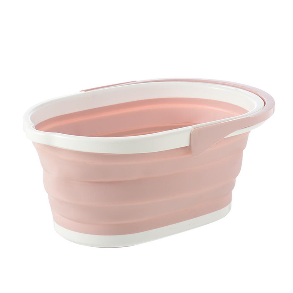 Portable Folding Car Wash Bucket Foldable Mop Water Mop Bucket Household Large Thickened Plastic Storage Bucket