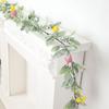 Handmade Easter Egg Garland Realistic Spring Vine Garland  Indoor Wall Hanging