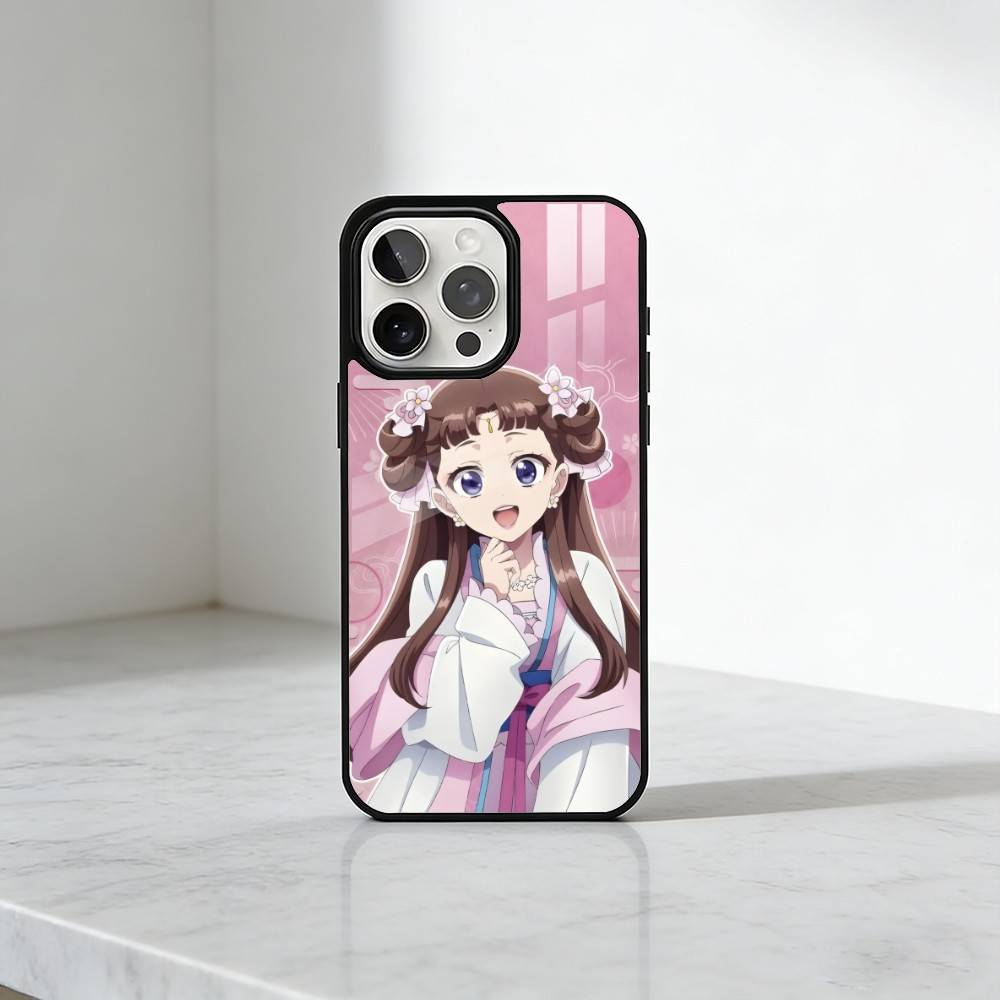 Чехол для телефона L-Lishu Anime Characters Tester для iPhone 17, 16, 15, 14, 13 Plus, Pro Max Магнитный для Magsafe Беспроводной зарядки