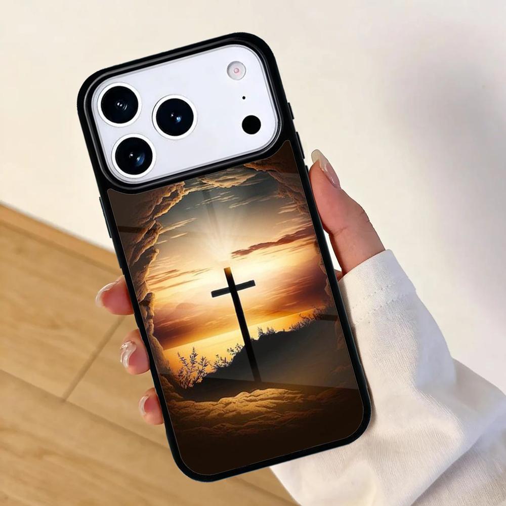Faith Christian Religious Jesus Mobile Phone Case for IPhone 17 AIR 16pro Max 15 14 13 12 11 Bumper Cover