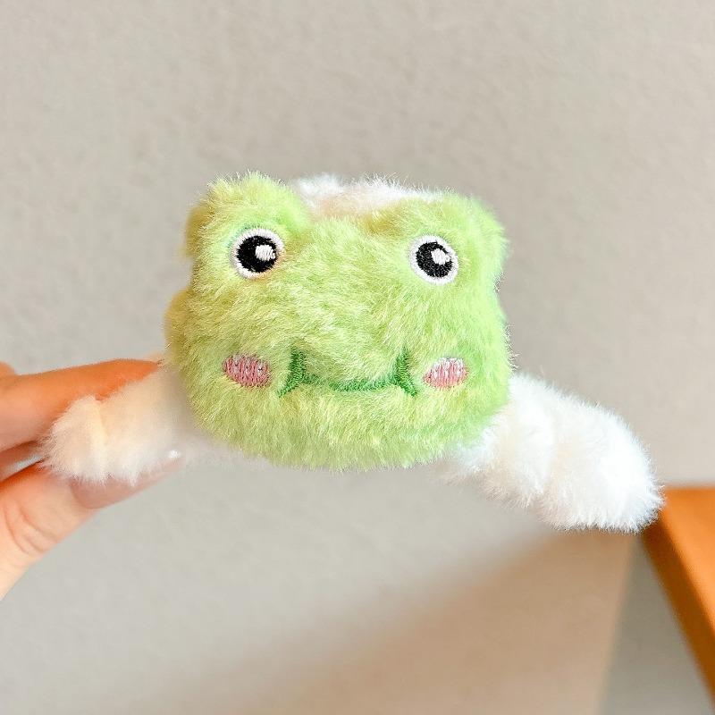 Мультяшный плюшевый зажим-краб для волос женский большой зажим с высоким уровнем чувства заколка для волос осень и зима зажим-акула для волос на затылок милый головной убор