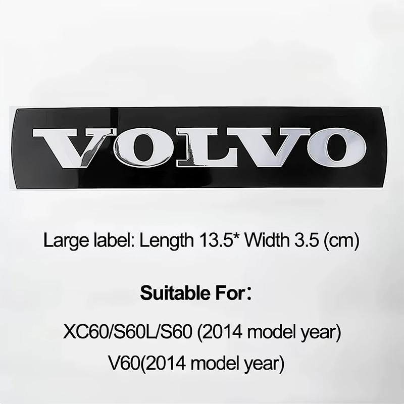 Наклейка на решетку радиатора и руль с логотипом для автомобилей Volvo Rdesign Polestar AWD V50 S60 XC60 S40 XC40 XC90
