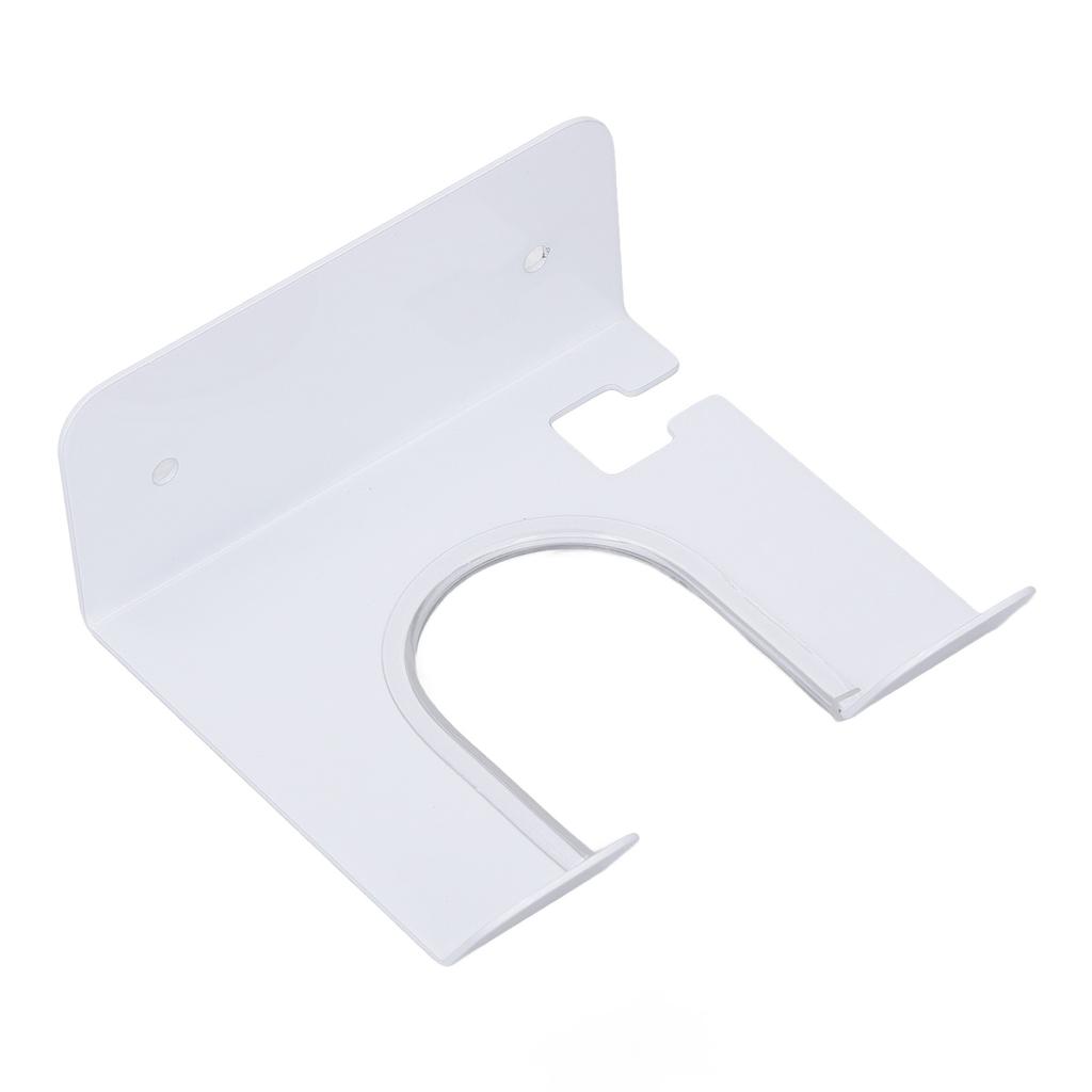 Wall Mounted Hair Dryer Holder Stainless Steel Hair Blow Dryer Rack for Home Washroom Bathroom