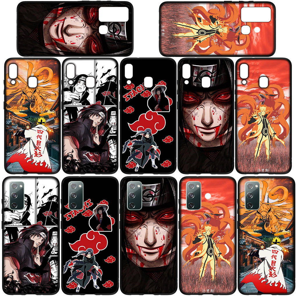 Для iPhone 16 15 Xiaomi Redmi Note 14 13 12 11 Pro Max X 16e Samsung Galaxy S25 S24 S23 Moto G75 OPPO Huawei Наруто Итачи Саске Акацуки чехол для телефона