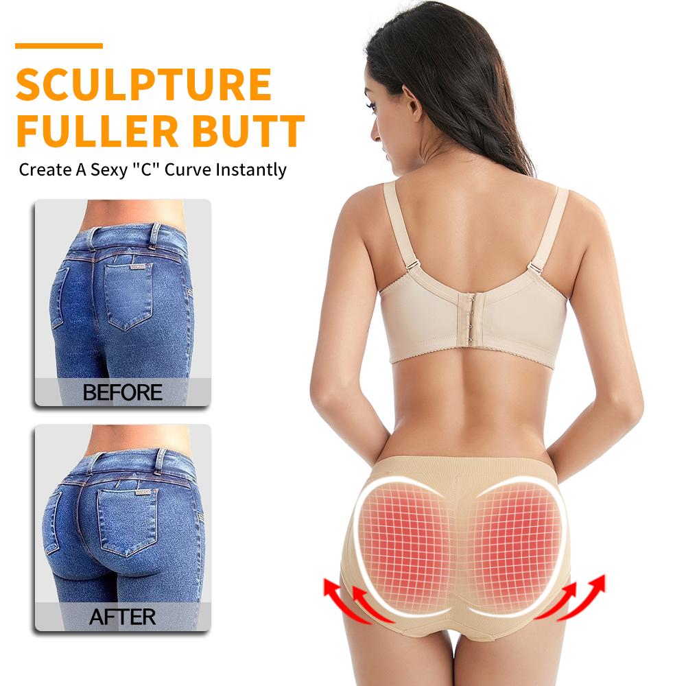 Женские трусики для увеличения ягодиц, подушечки для увеличения бедер, нижнее белье, корректирующее белье, трусики с поддельной задницей и подкладкой, формирователь тела, трусы, трусы с подушечками