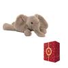 Jellycat Jungle Animal Collection Smaji Elephant Tiny Dolls Plush Doll 5cm Height In Sitting Posture