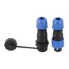 Professional IP68 Waterproof Aviation Connector SD13 Male Female Butt Joint