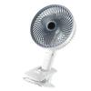 USB Rechargeable Handheld Fan Wall Mounted 3 Speed Strong Wind Portable Small Electric Fan for Home