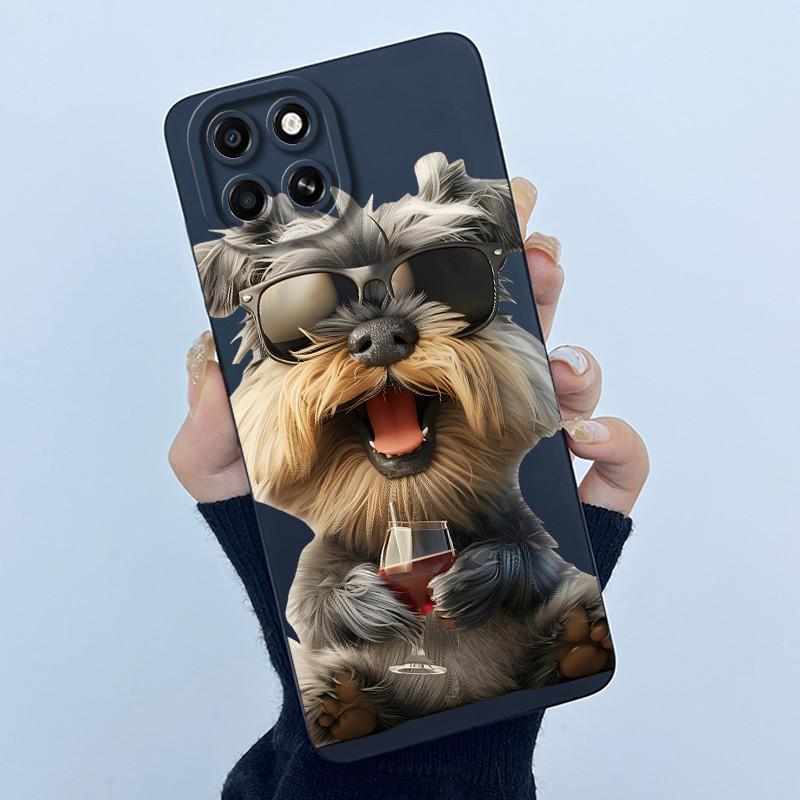 Чехол для Infinix Smart 6 HD Милый Кот Мультяшный Цветок Жидкий Силикон Мягкий ТПУ Ударопрочный Задняя Крышка Чехол для Телефона Smart6 HD X6512