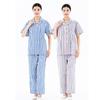 Унисекс хлопковый больничный халат с коротким рукавом, набор