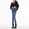 Legs In Autumn and Winter Pencil Pants High Waist and Breasts, Slim and Slim Fit for Women, Nine-point Jeans for Women, Autumn and Winter