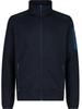 Jacket CMP Men Fleece Jacket (3H60747N) Men's Heavy Fleece Jacket Knit-Tech Marl (3H60747N) B.blue/petrol
