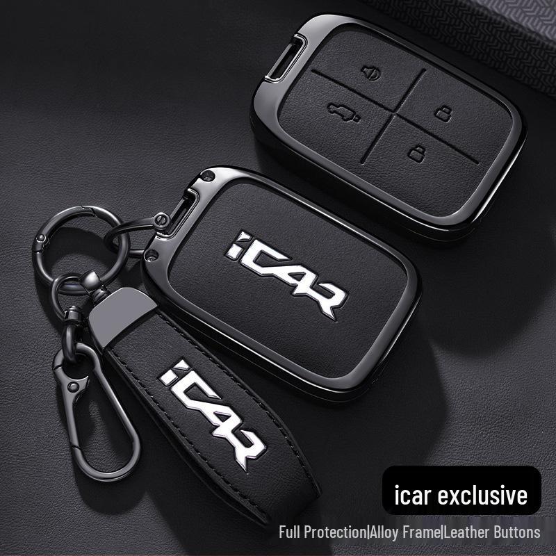 Чехол для ключей Chery iCar V23 2025: Умный Bluetooth-пульт: корпус и защитная сумка