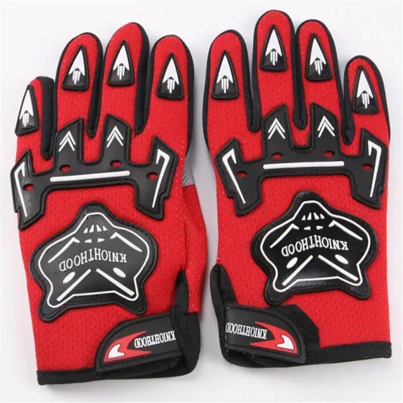 TDPRO Полнопалые Мотоперчатки Детские Luvas Motocross Luvas Motorbike Guantes Kids Racing Moto Gloves