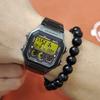 Casio Коллекция Custom Часы с кварцевым механизмом и стальным ремешком Мужские часы Черный циферблат AE-1300WH-8A(Watch5--)