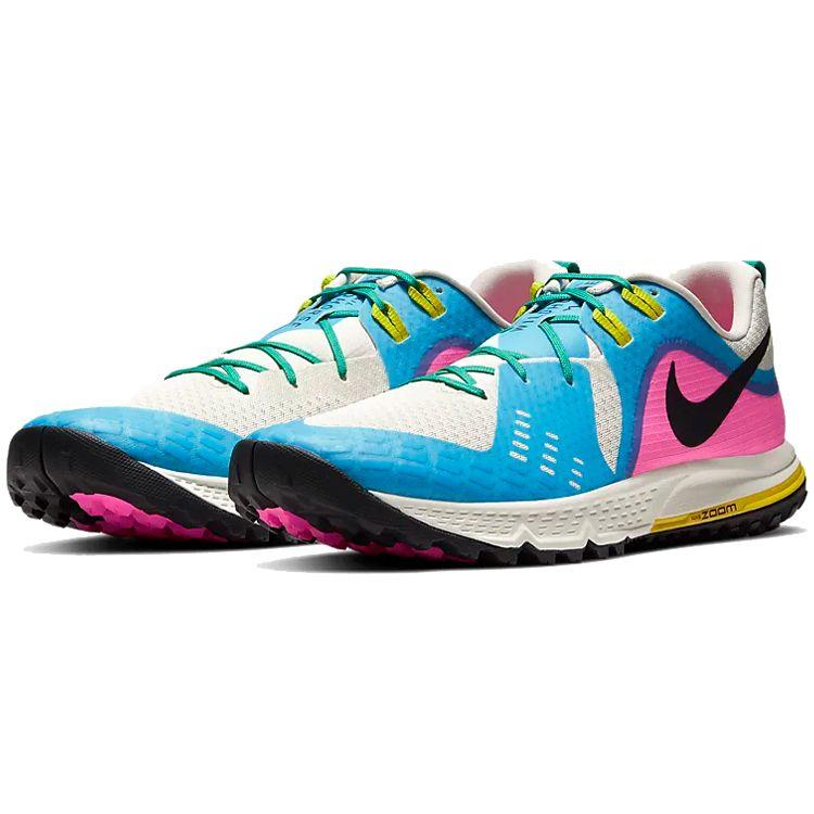 Nike Air Zoom Wildhorse 5 Light Orewood Brown Men Sneakers Tan Black-Blue-Fury AQ2222-100