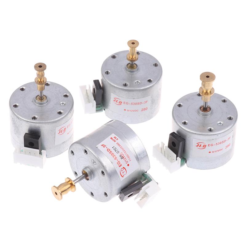 Eg530Sd-3F DC5-12V 3-скоростной 33/45/78 Металлический Мотор для Проигрывателя Виниловых Пластинок 25 мм Монтажные Отверстия Мотор с Втулкой Для Проигрывателя Виниловых Пластинок