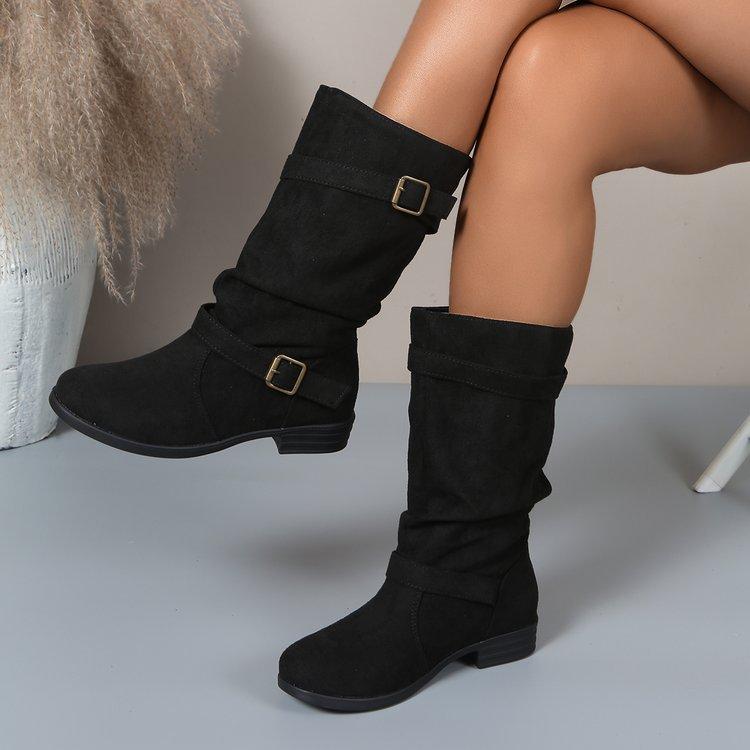 Женская мода Легкие Удобные Теплые Толстая подошва Удобные Нескользящие Амортизирующие Походные Спортивные Повседневные Ботинки Мартин