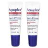 Aquaphor, защитное средство для губ + солнцезащитный крем, SPF 30, без отдушек, 2 тюбика, 10 мл (0,35 жидких унций) каждый