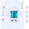 Portable Facial Steamer, Nano Ionic Face Steamer with 360°Rotatable Sprayer,Mini Facial Steamer for Salon and Spa