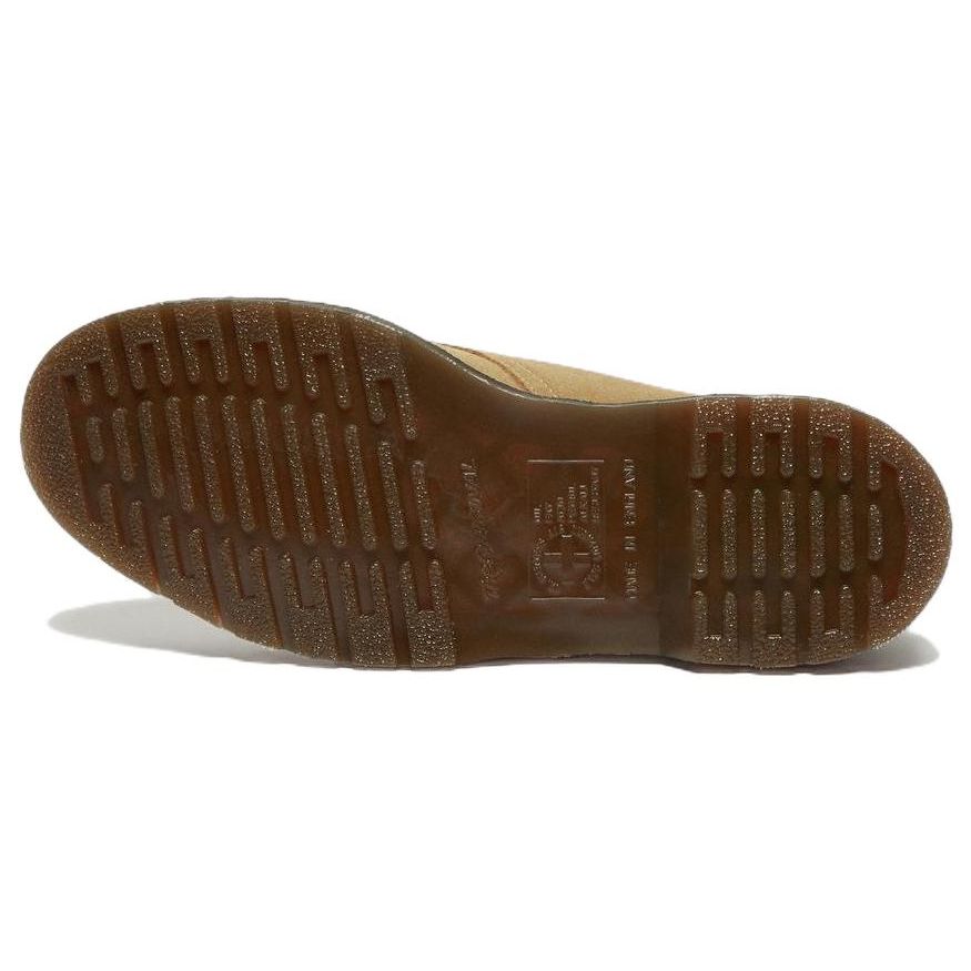 Доктор. Martens 1461 Made in England Бежевые замшевые кроссовки унисекс Buck коричневые 27651250