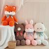 New Cartoon Animal Lamb Doll Plush Toy Bear Doll Doll Rabbit Birthday Gift