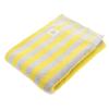 Tanaka Sangyo Imabari Towel Bath STRIPE Made In 60 X 120 Cm Towel, HOLIC, Japan, Yellow, Approx.