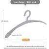 Space-Saving Plastic Hanger
