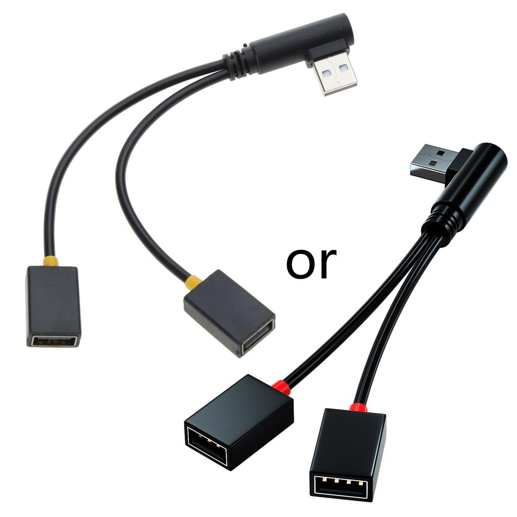 USB-разветвитель, 1 штекер на 2 гнезда, USB-удлинитель, зарядный шнур, адаптер питания, преобразователь-сплиттер