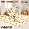 Waterproof Baby Play Mat Crawling Mat Double Surface Carpet Animal Cartoon Mat for Children Game Pad