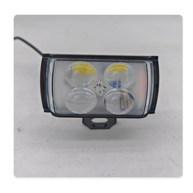 Светодиодные мигающие фары для мотоцикла, линза, прожектор, габаритный свет, ближний/дальний свет, вспомогательная фара для вождения, противотуманная фара для грузовика, внедорожника, квадроцикла, скутера