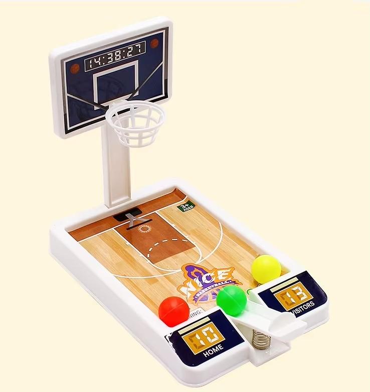 1/2Pcs Fun Mini Desktop Basket Toy For Children Indoor And Outdoor Interactive Basketball Games Leisure Puzzle Games Giving Gift