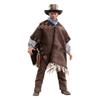 Movie Masterpiece Back To the Future Part 3 Marty McFly Scale Figure Brown 1/6
