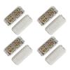 4PCS 2 In 2 Out Cable Terminal Block Connector 1000V Strong Conductivity Heat Dissipation for Top