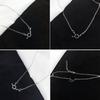 Dopamine Molecule Necklace Stylish Neck Chain Ajustable Collarbone Chain Trendy Neck Jewelry for Chemistry Enthusiasts
