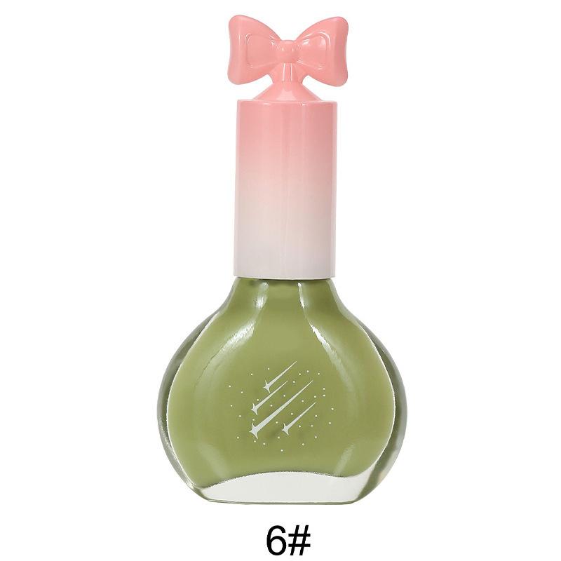 Лак для ногтей Не требующий сушки Масляный Быстросохнущий Не рвущийся Телесный цвет Стойкий Водостойкий Лак для ногтей