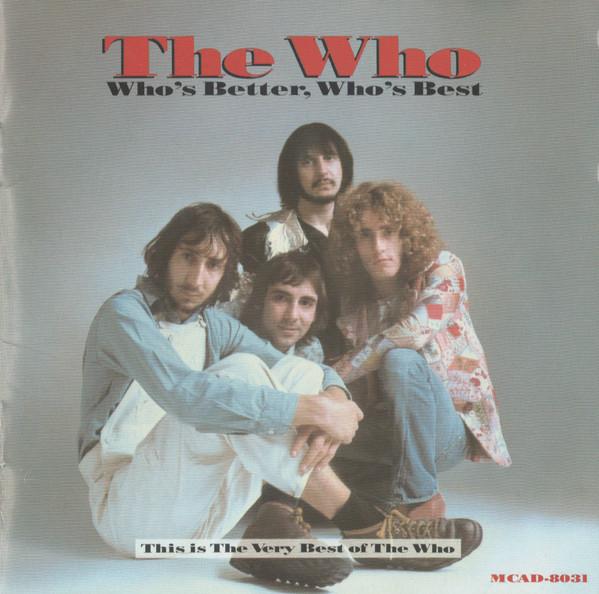 CD WHO Whos Better Whos Best MCAD8031 MCA 1988 US Rock Б/у