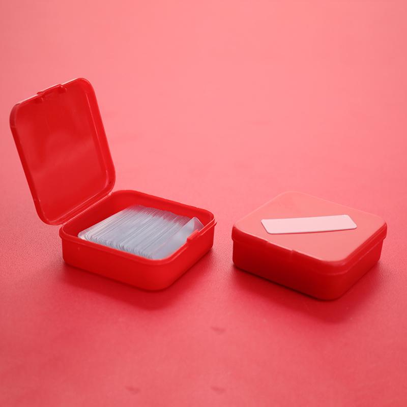 Двухсторонняя клейкая квадратная сверхпрочная водонепроницаемая прозрачная лента для наклеек