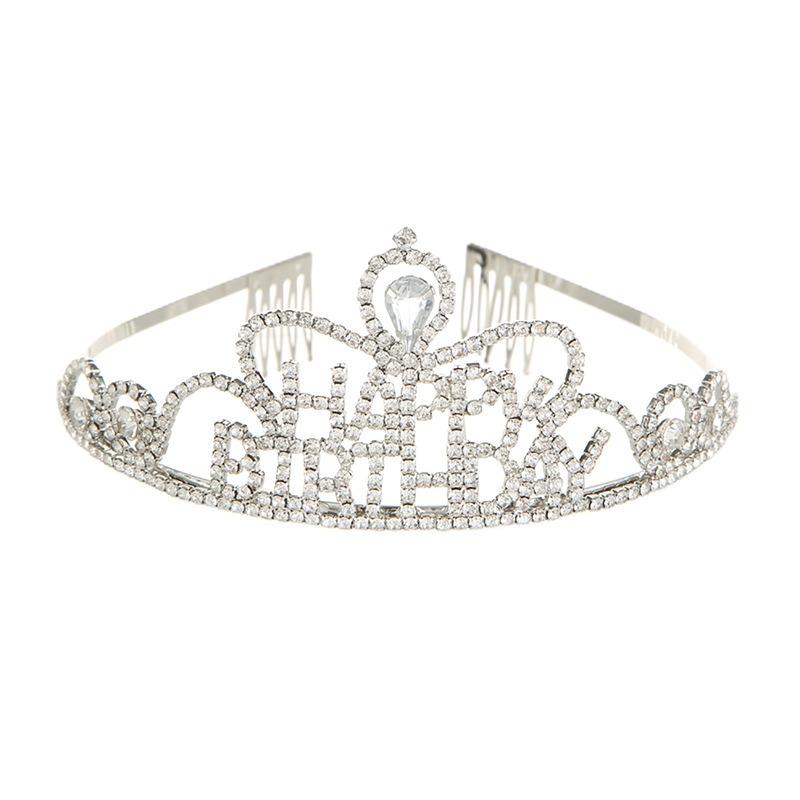 Коготь цепочка стиль корейская мода новый корона на день рождения с днем рождения с днем рождения обруч для волос повязка на голову аксессуары для волос