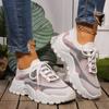 Fashion Womens Lightweight Chunky Mesh Sneakers Fashion Breathable Running Shoes for Women Comfortable Casual Platform Sports Shoes 2024