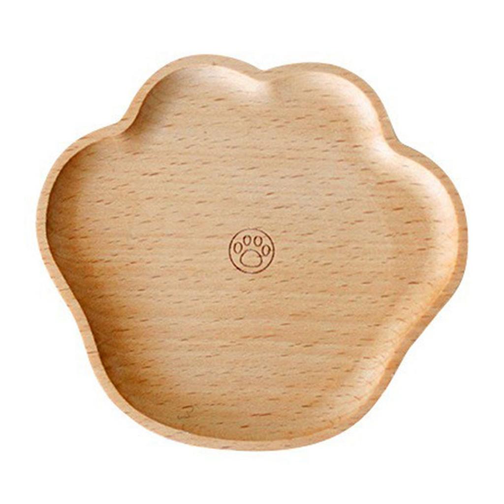 Подставка под стакан с лапой медведя из дерева для напитков, изоляционный коврик из бука, симпатичный мультяшный коврик для чая