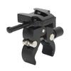 V Lock Battery Adapter with Crab Clamp Aluminum Alloy Mount Accessories for Tripod Light Stand Rod