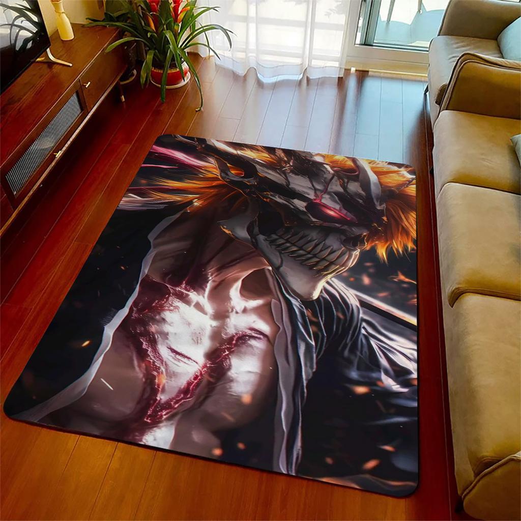 death anime sickle Carpet multi-size Carpet for Living Room Bedroom Kid's Room Home Decor Area Rug Non-slip Mat Sofa Mat