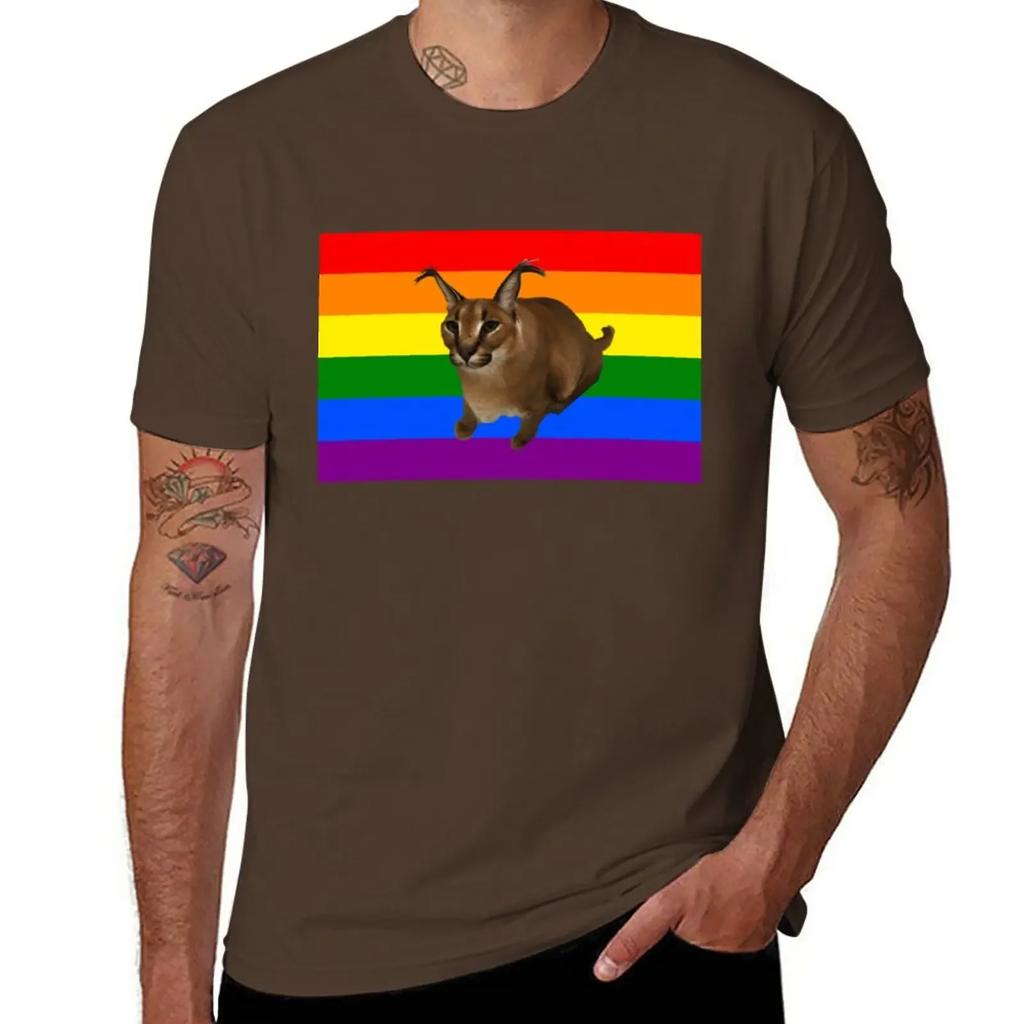big floppa pride T-Shirt blacks vintage clothings