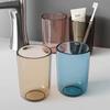 Transparent Toothbrush Cup Thickened Household Cups Creative Mouthwash Cup