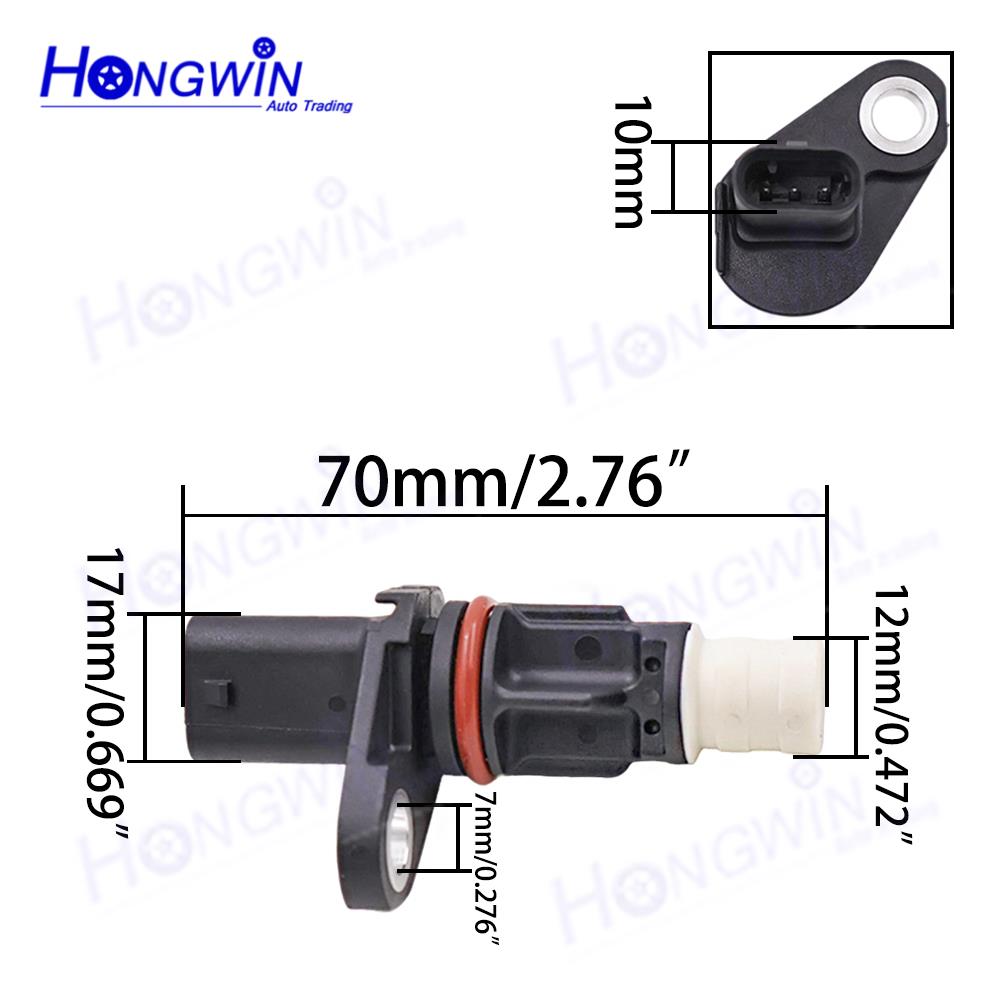 1/2PCS 12674702 12627185 Crankshaft Position Sensor For Buick Envision Regal 2.0L Cadillac ATS CT6 CTS Chevrolet Camaro Colorado