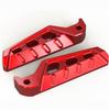 1Pair Red CNC Motorcycle Rear Rotary Pedal For Yamaha NMAX155 AEROX155 TMAX530